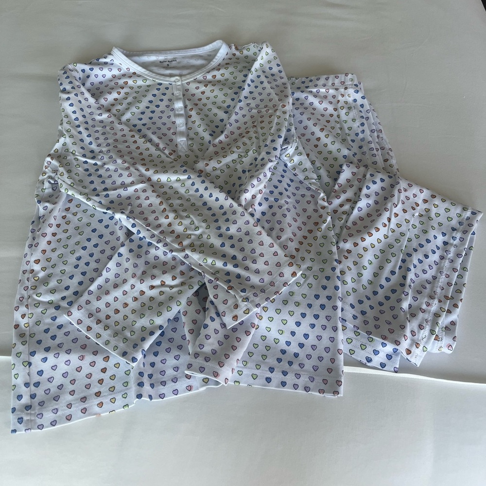 Roller Rabbit Disco Hearts PJ Set